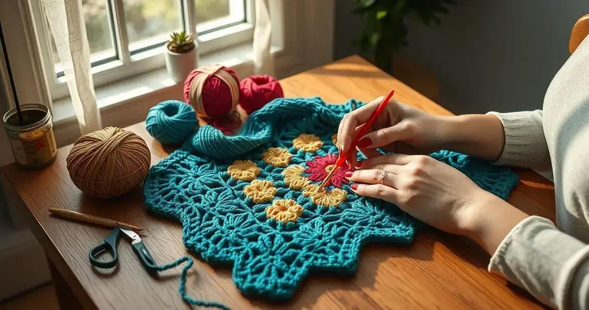 dúvidas sobre crochê