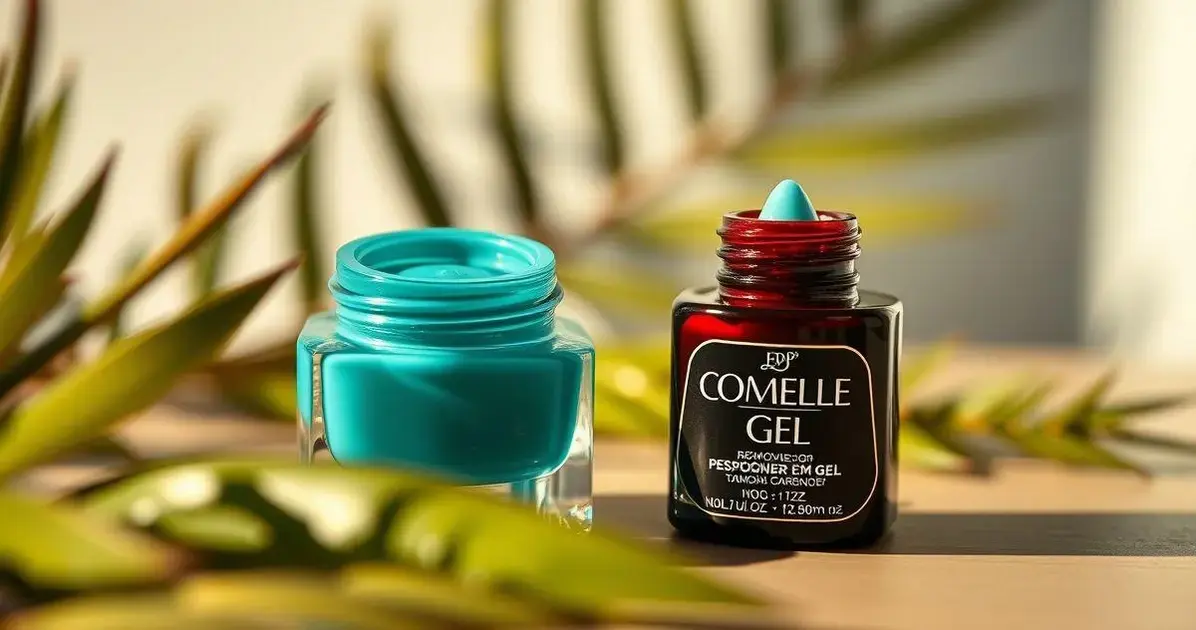 Esmalte em gel removedor