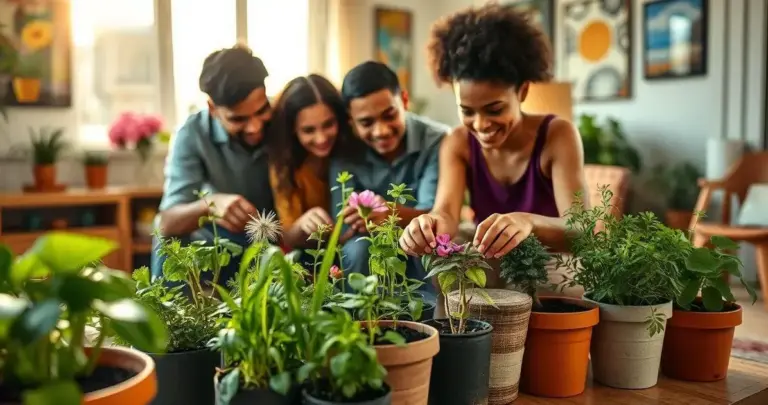 Jardinagem em apartamentos alugados: soluções práticas