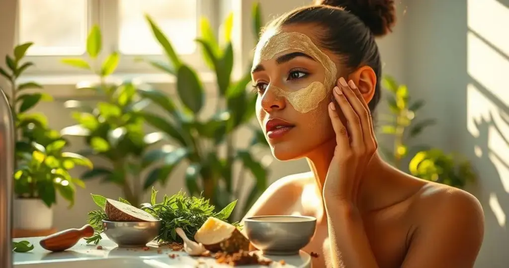 Limpeza de pele caseira