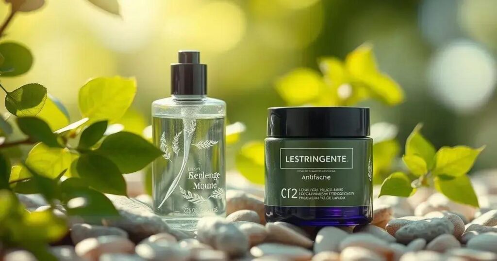 Loção adstringente para acne: controle a oleosidade e previna espinhas Loção adstringente para acne