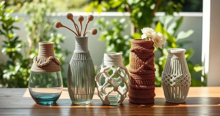 macramê para vasos