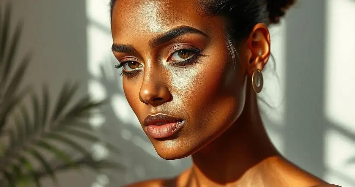 Maquiagem para pele com manchas