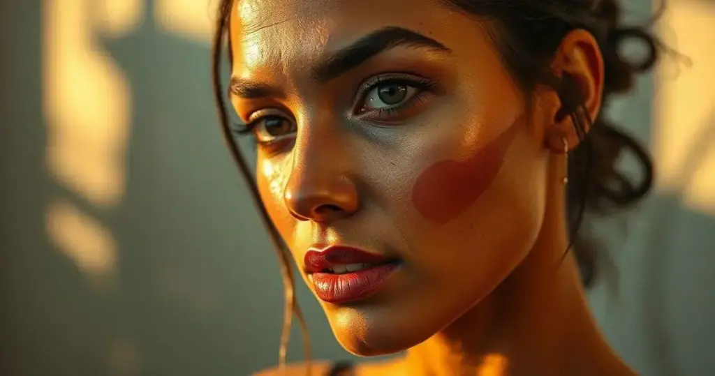 Maquiagem para pele oleosa e poros dilatados