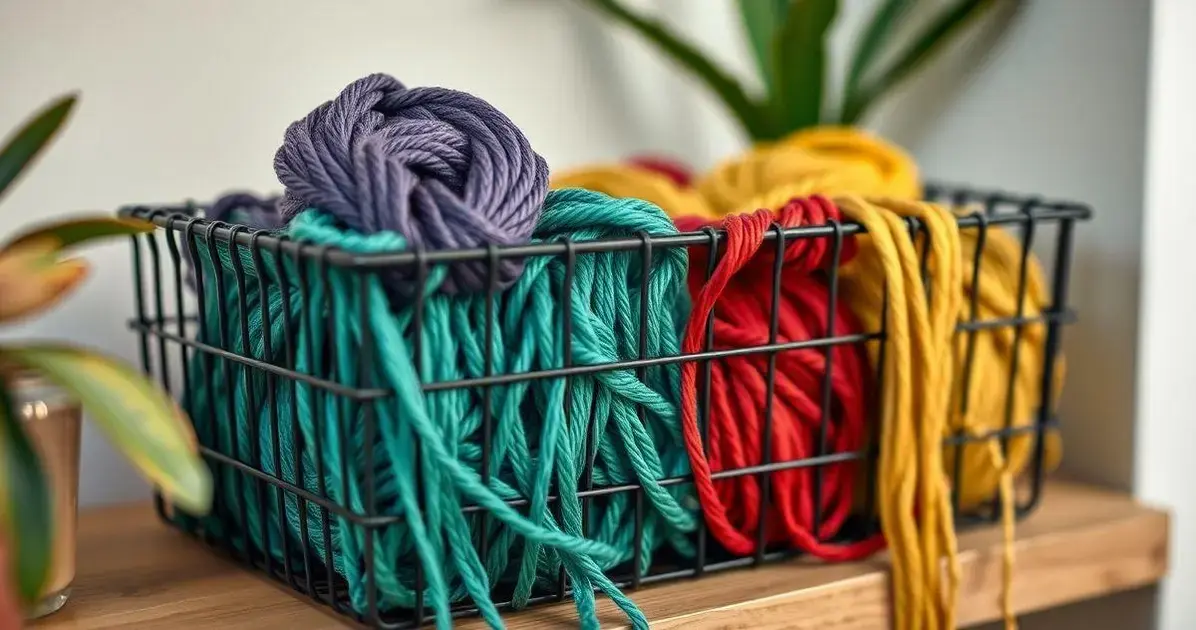 organizador de fitas artesanal