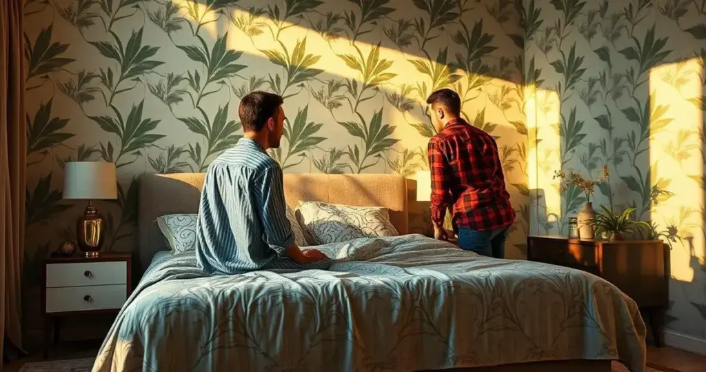 papel de parede decoração de quarto