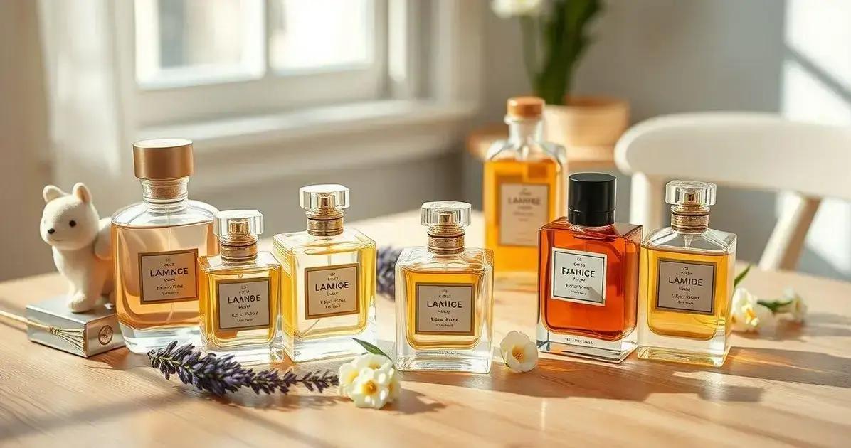 Perfume com cheiro de bebê