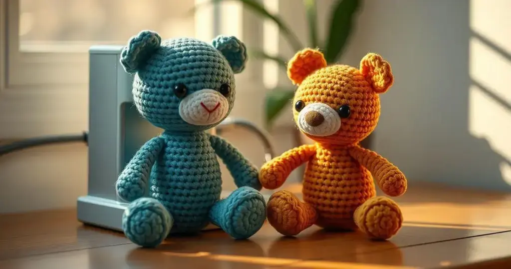 pode lavar amigurumi na máquina