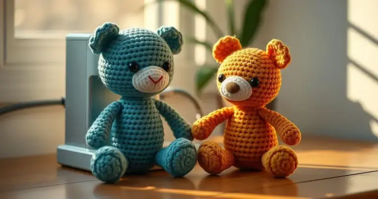 pode lavar amigurumi na máquina