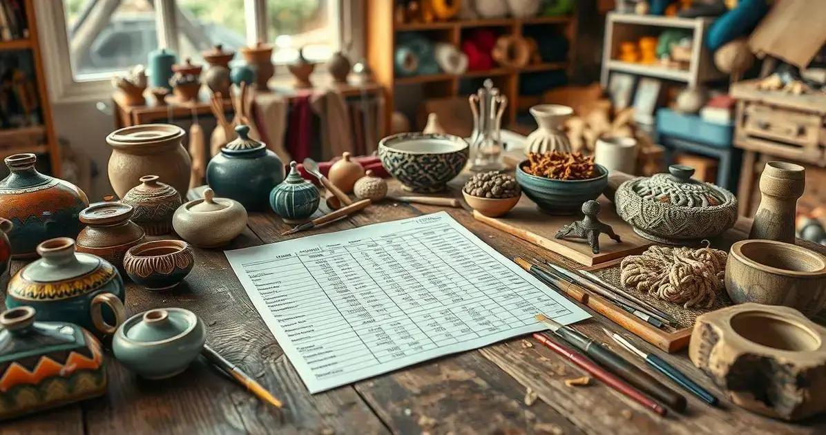 precificação de artesanato