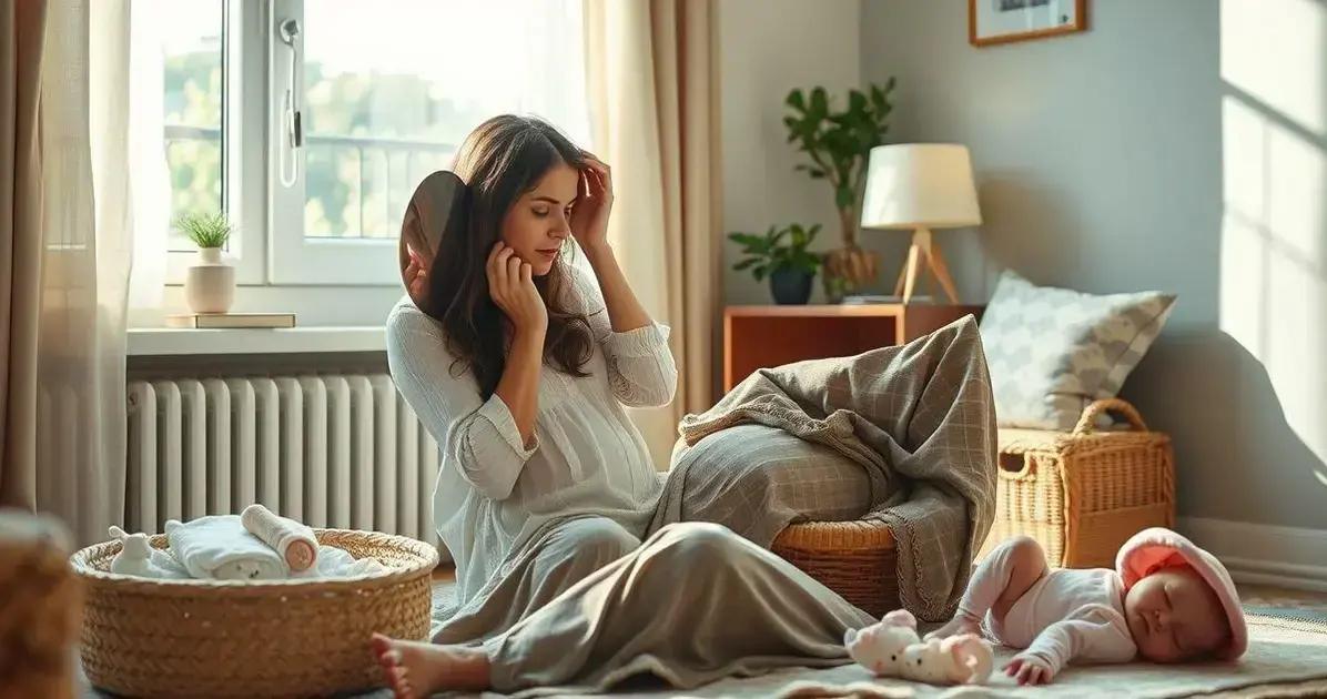 queda de cabelo pós-parto