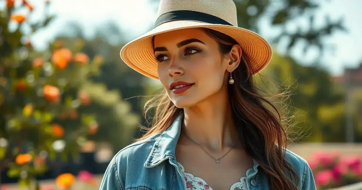 Roupa para usar com chapéu derby feminina