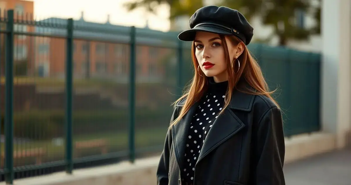 Roupa para usar com chapéu pork pie feminina