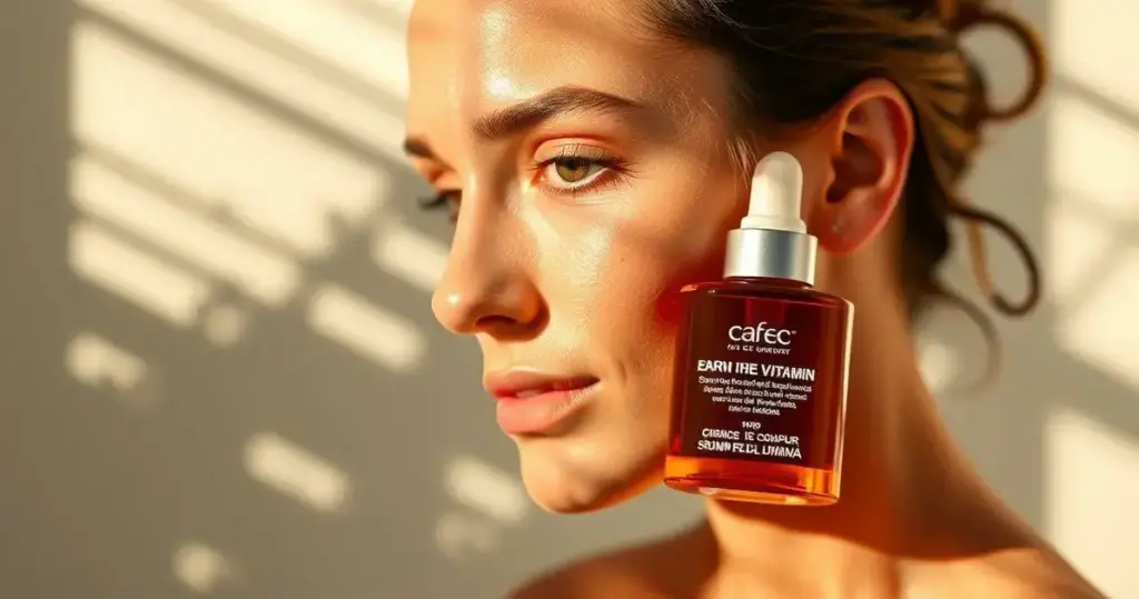 Sérum facial de vitamina C