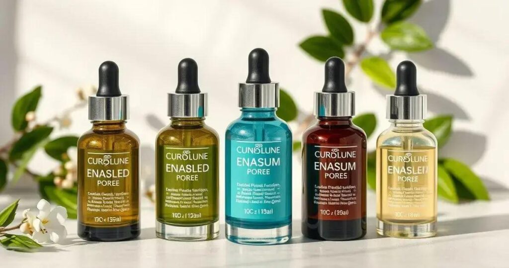 Sérum facial para poros dilatados