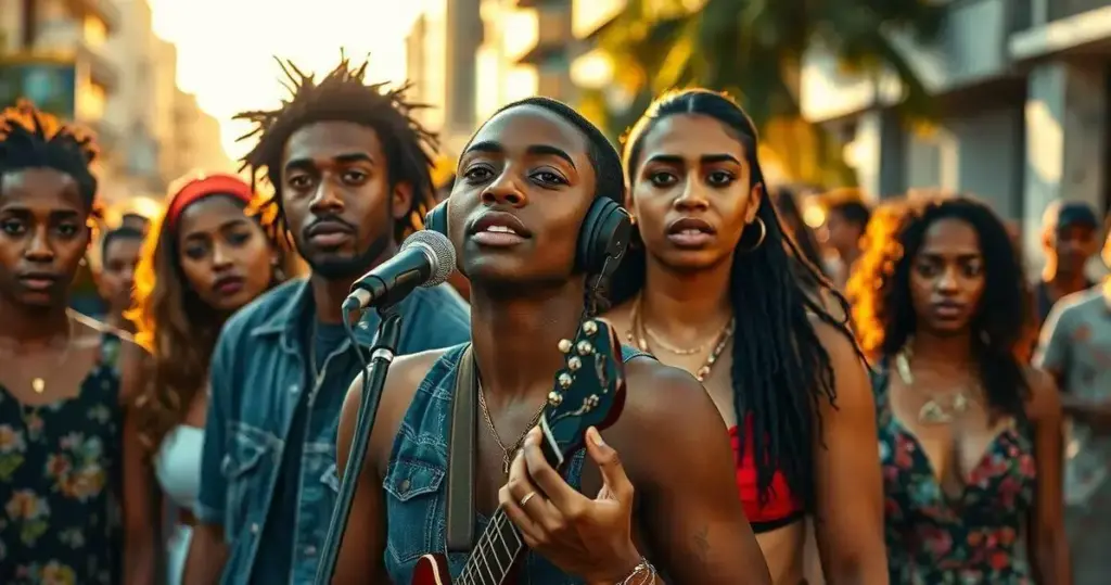 a influência da música na moda