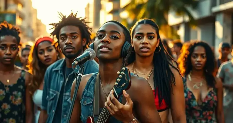 a influência da música na moda