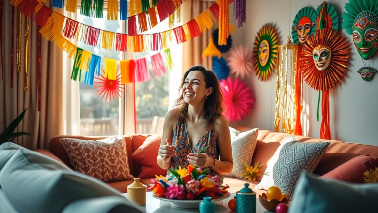 Decoração de Carnaval Faça Você Mesmo: Alegria e Cor para sua Festa