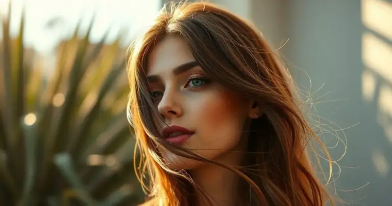 Máscara de brilho para cabelo