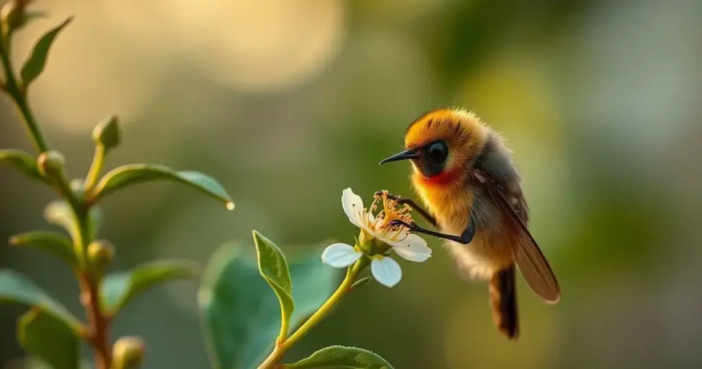 o que significa receber visita de um beija flor em casa