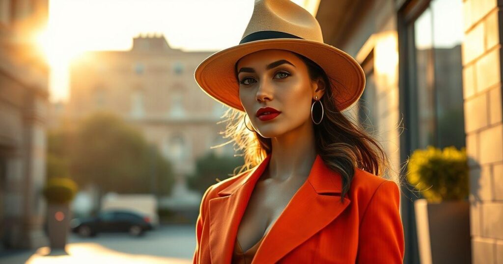 Roupa para usar com chapéu fedora feminina