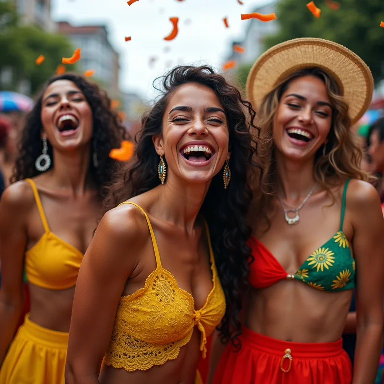 A alegria contagiante do Carnaval do Rio de Janeiro