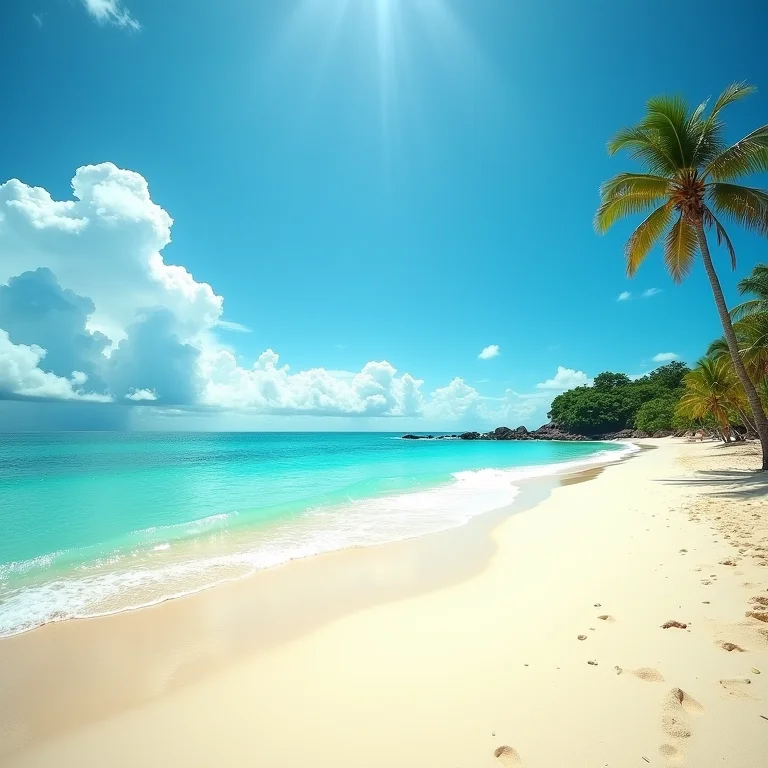 A tranquilidade das praias paradisíacas de Fernando de Noronha