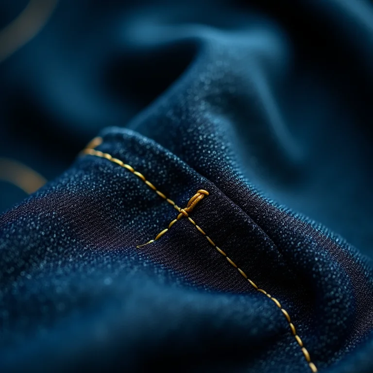 Acabamento impecável na barra da calça