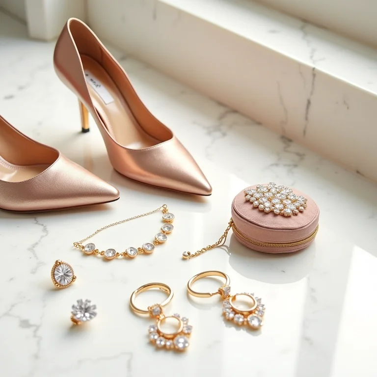 Acessórios delicados para batizado