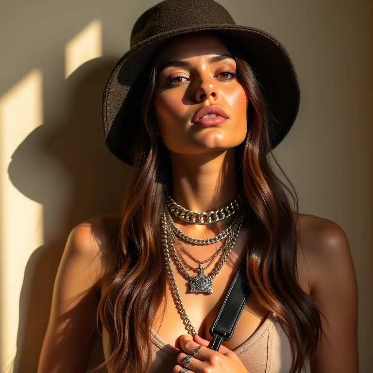 Acessórios essenciais para um look de show de trap.