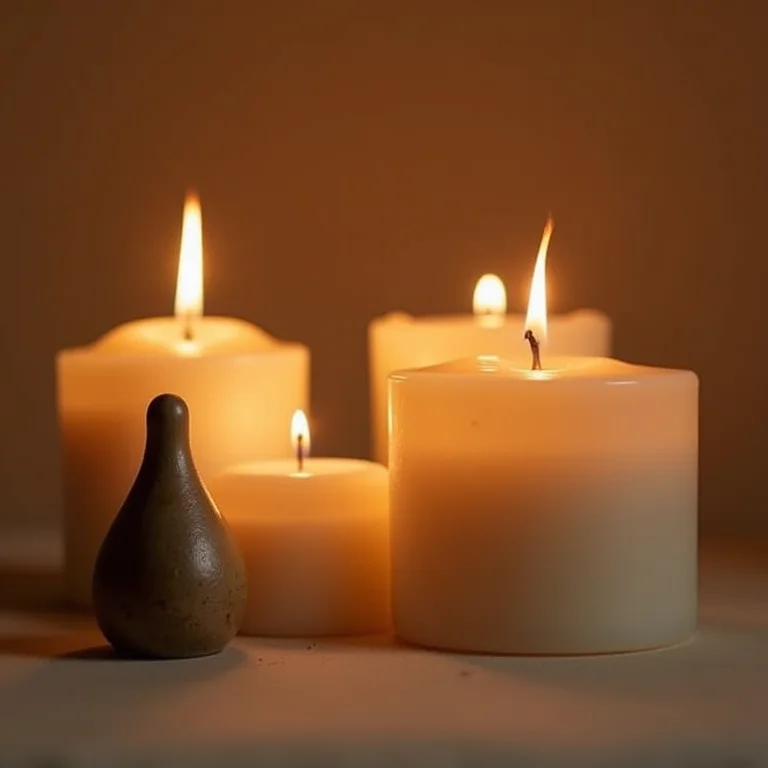 Acessórios para cuidar de velas aromáticas