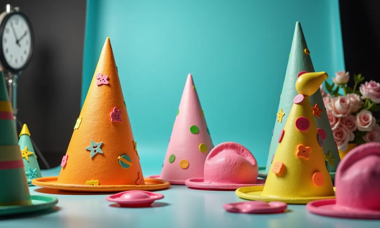 Adereços divertidos para fotos criativas