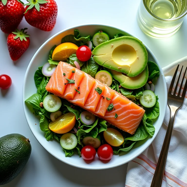 Alimentação saudável e estilo de vida para uma pele radiante