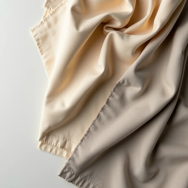 Amostras de tecidos para calças de alfaiataria: lã, linho e algodão