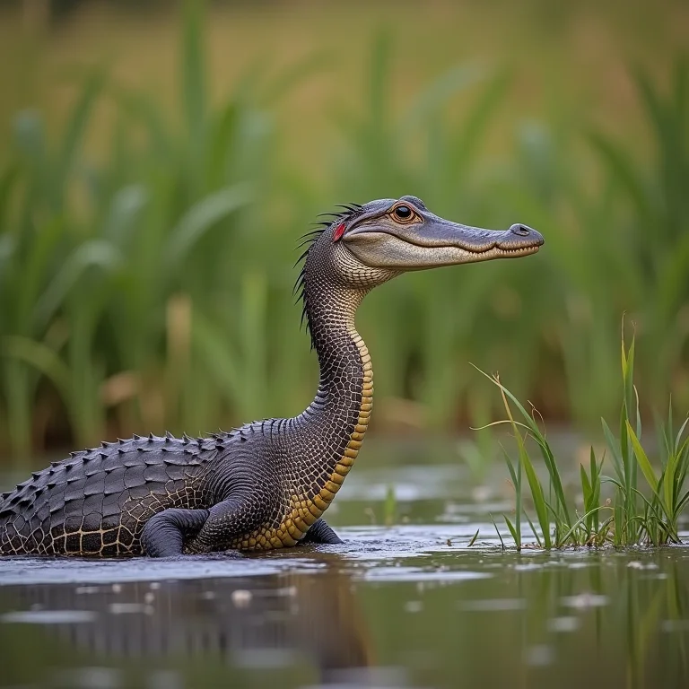 Animais selvagens no Pantanal.