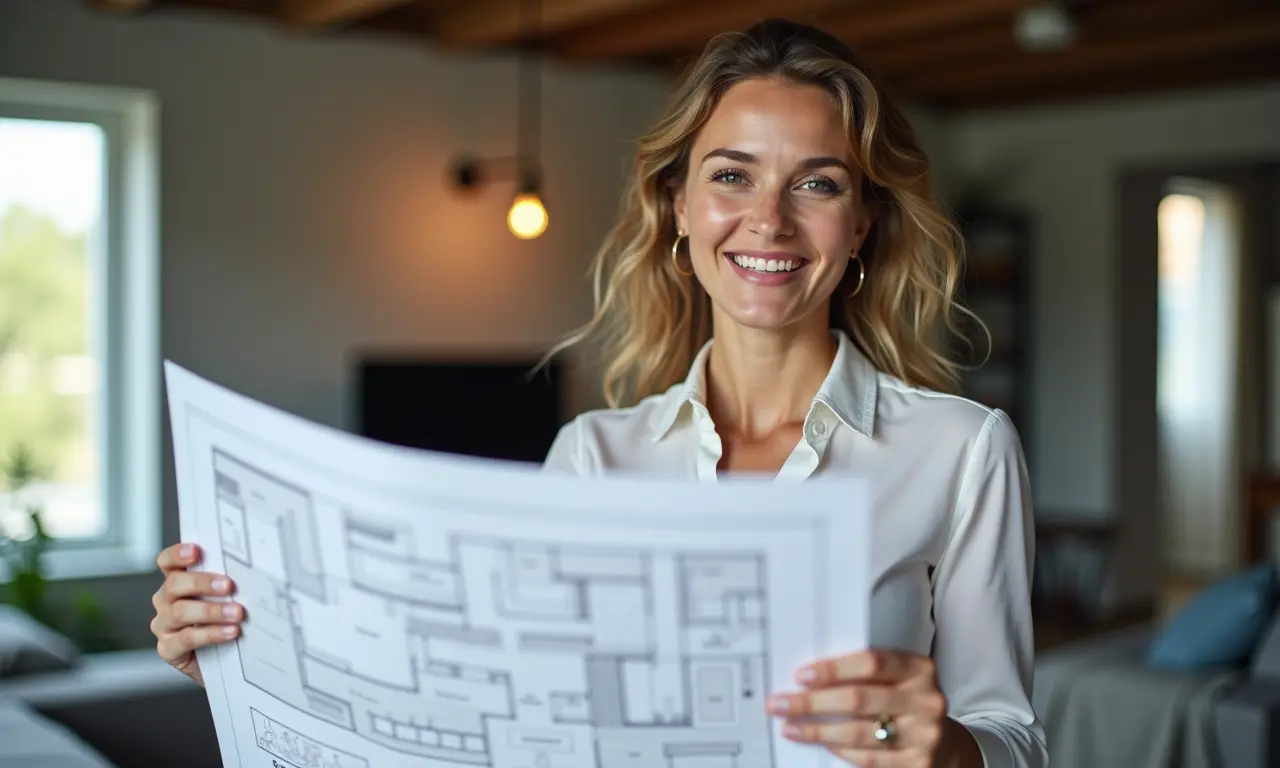 Arquiteta dando dicas de decoração para apartamento pequeno.