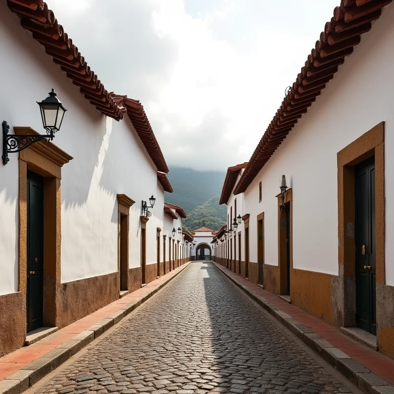 Arquitetura colonial de Ouro Preto.
