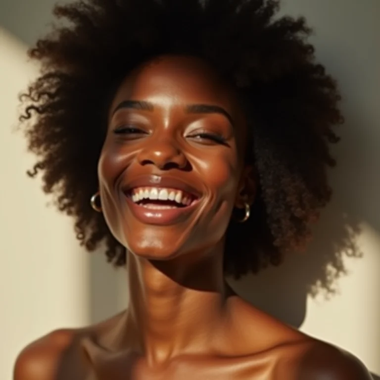 Blogueira confiante com uma marca pessoal forte.