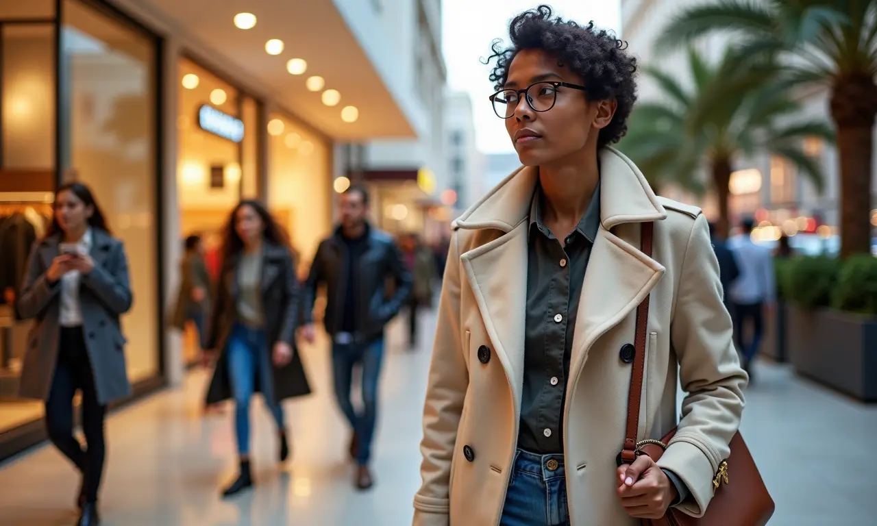 Boutique de luxo em Las Vegas com produtos de grife.