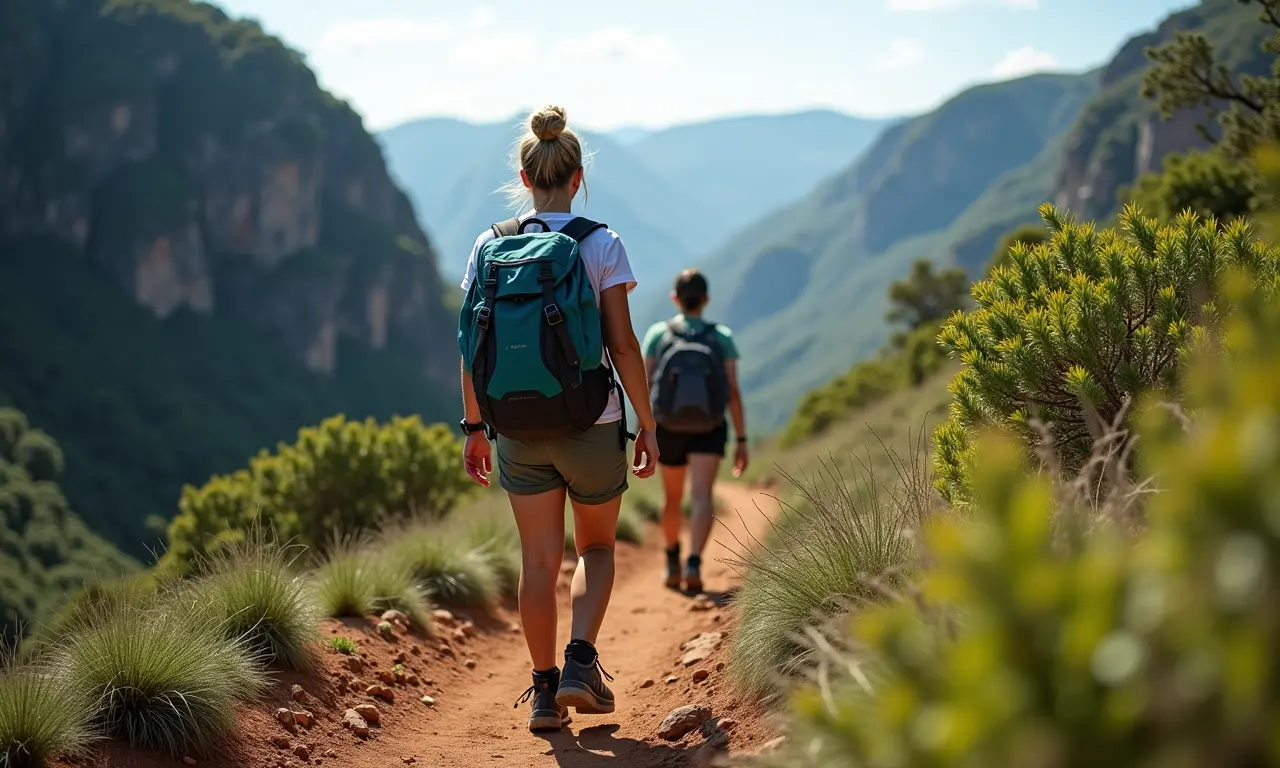 Caminhantes na Trilha do Pati, Chapada Diamantina.