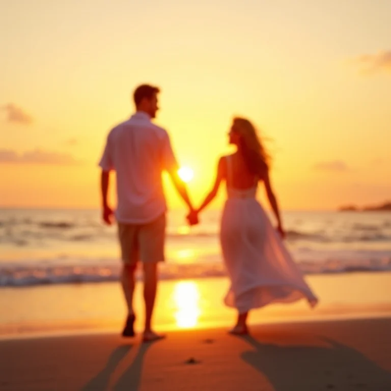 Casal aproveitando o charme de Barra Grande