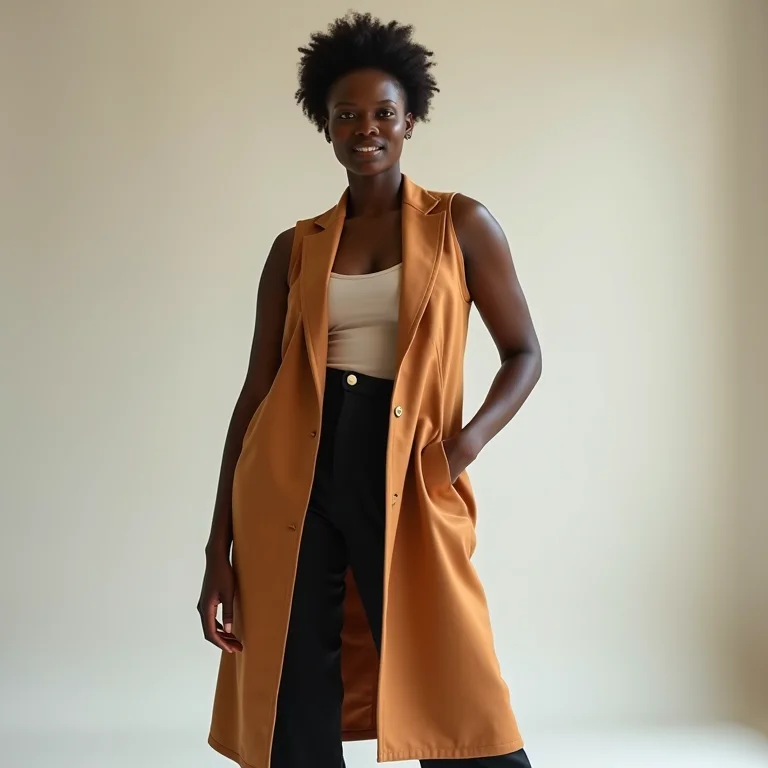 Colete alongado: truque de estilo para alongar a silhueta