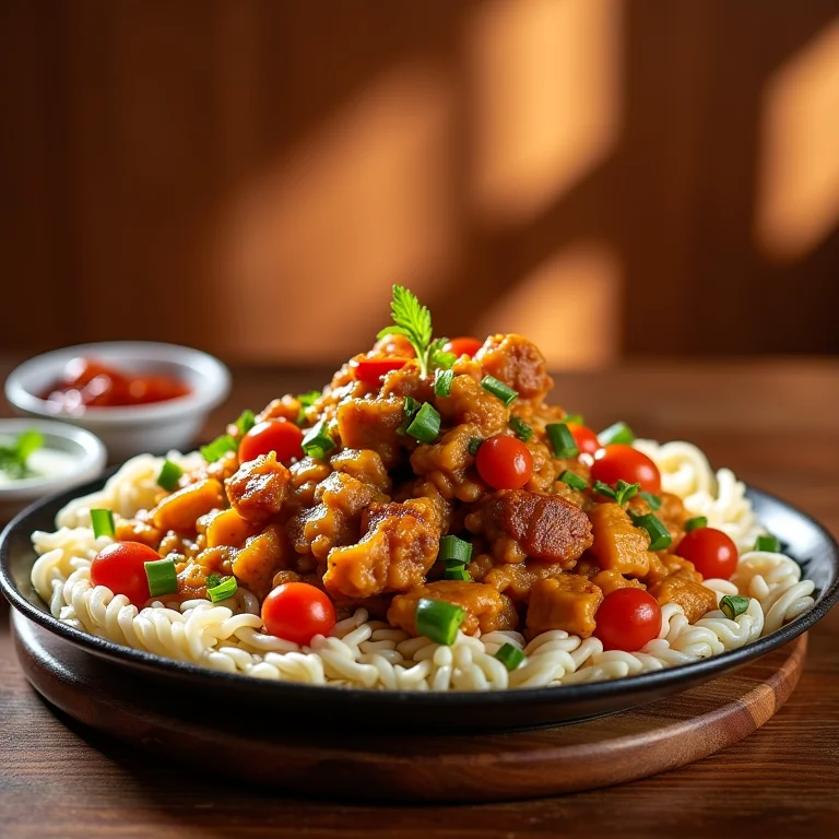 Comida étnica autêntica do Queens