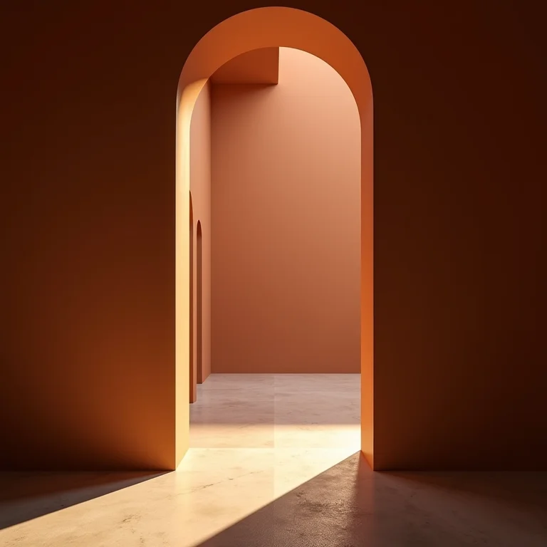 Comparativo de iluminação inadequada e iluminação convidativa em entrada de casa.