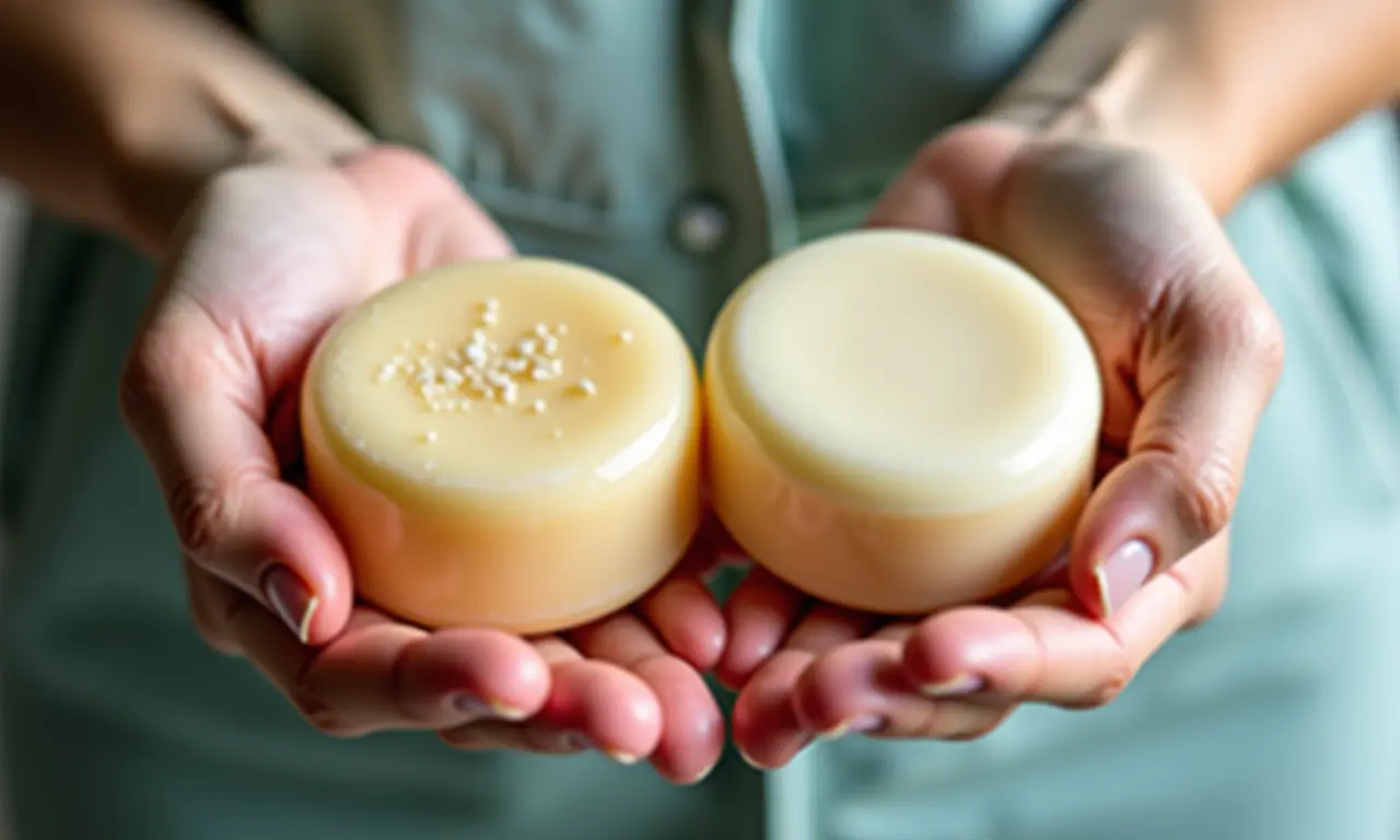 Comparativo entre sabonete íntimo e sabonete comum, focando nas diferenças.