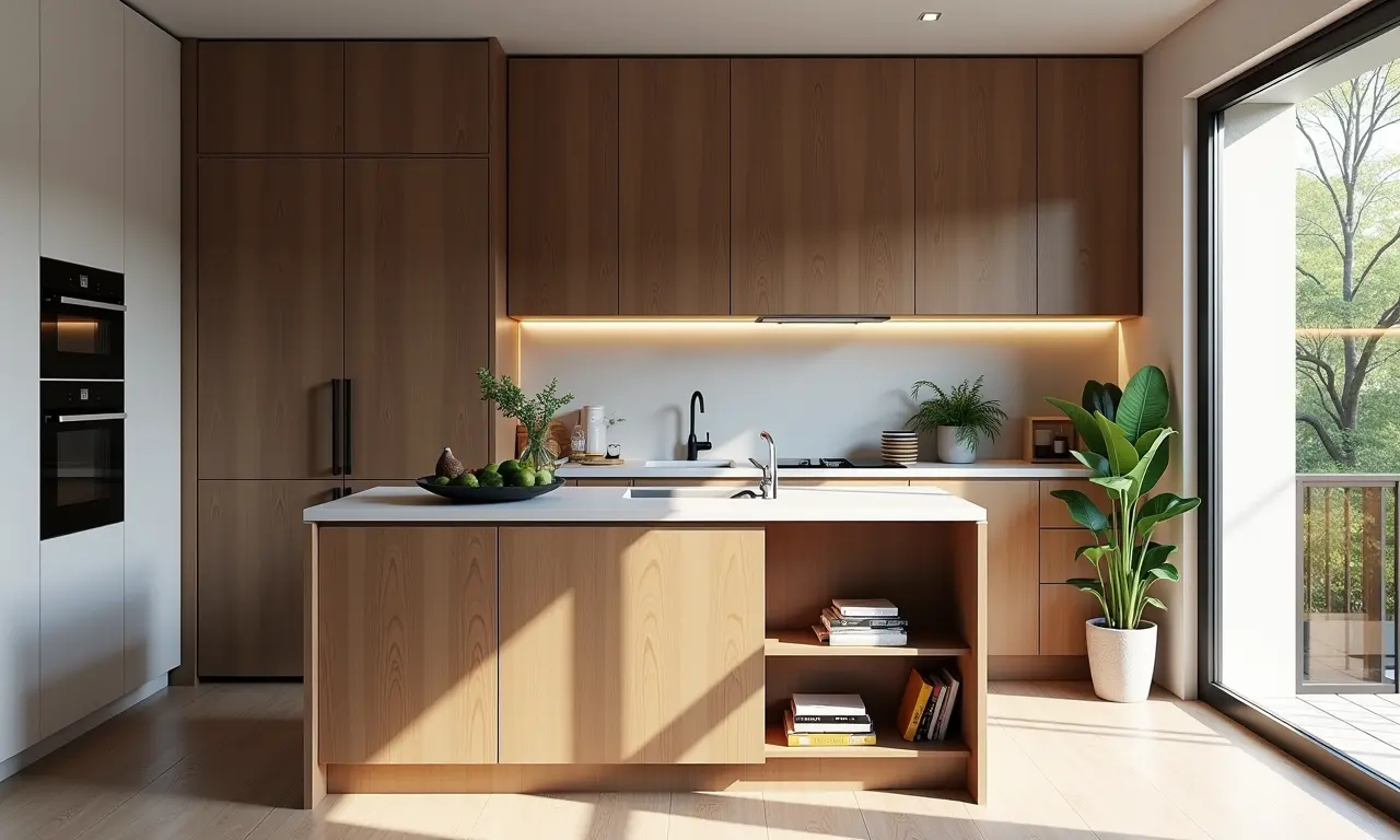 Cozinha planejada por arquiteto, soluções para espaços pequenos e layout funcional.