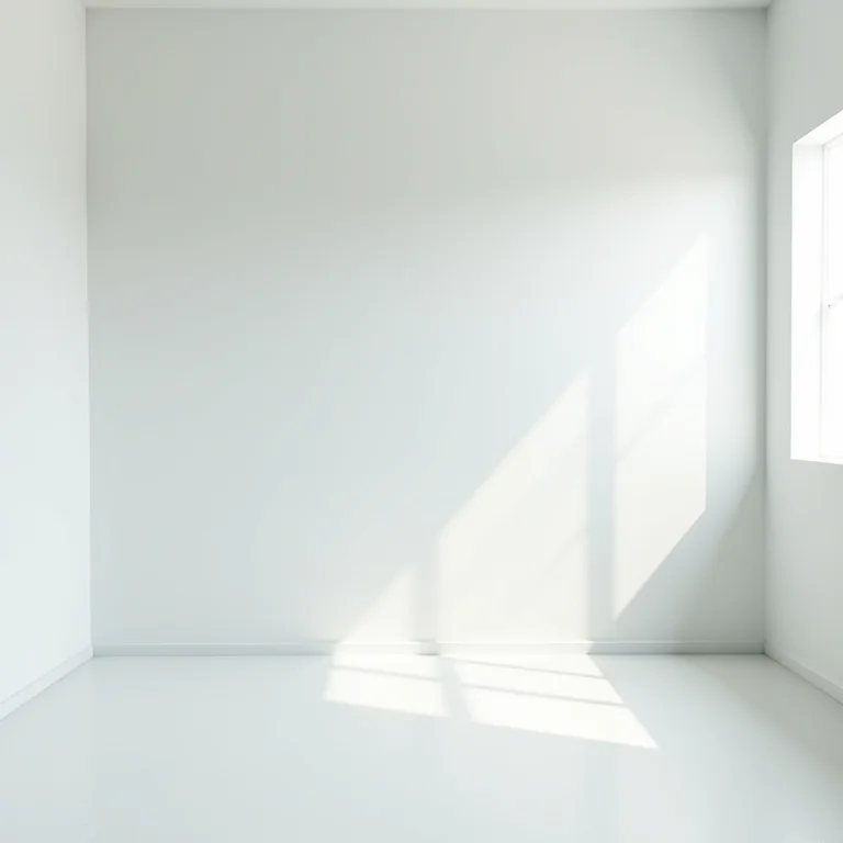 Decoração impessoal em estúdio de maquiagem.