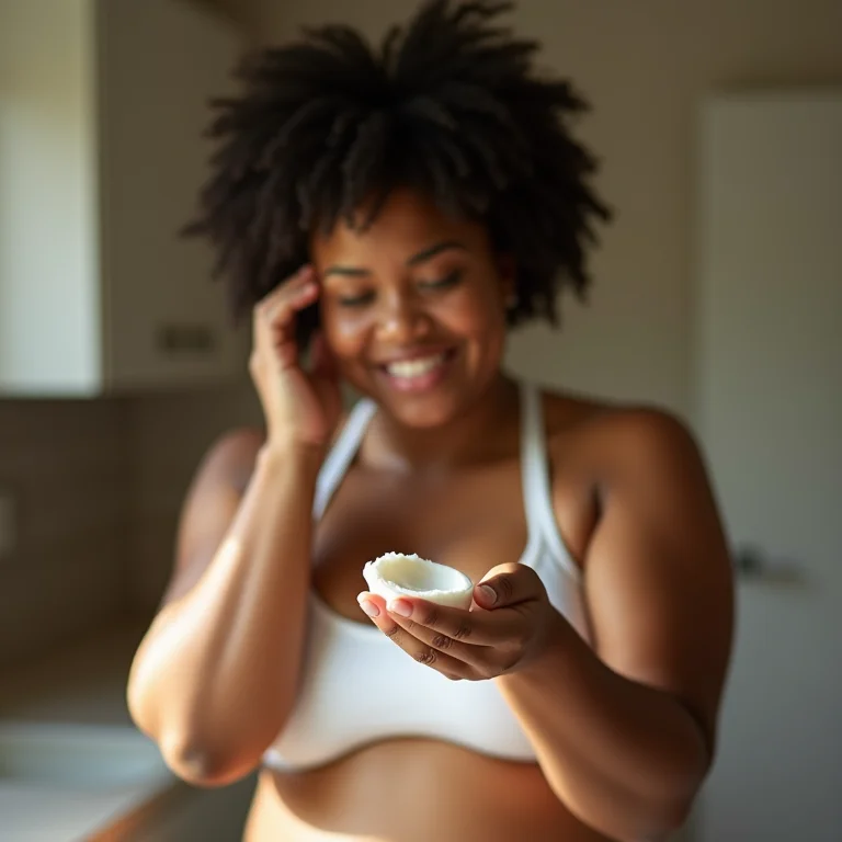 Desodorante natural caseiro de bicarbonato e óleo de coco