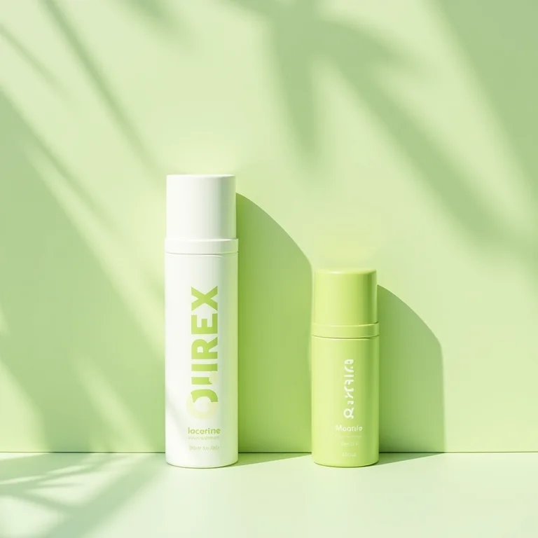 Desodorantes veganos Bioz Green com diferentes aromas.