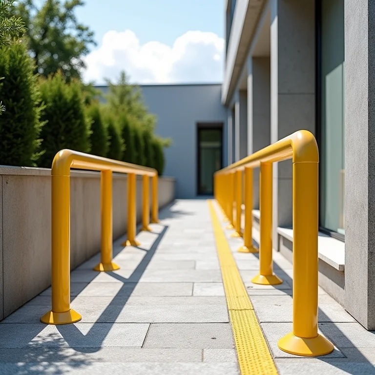 Detalhes de segurança em área externa